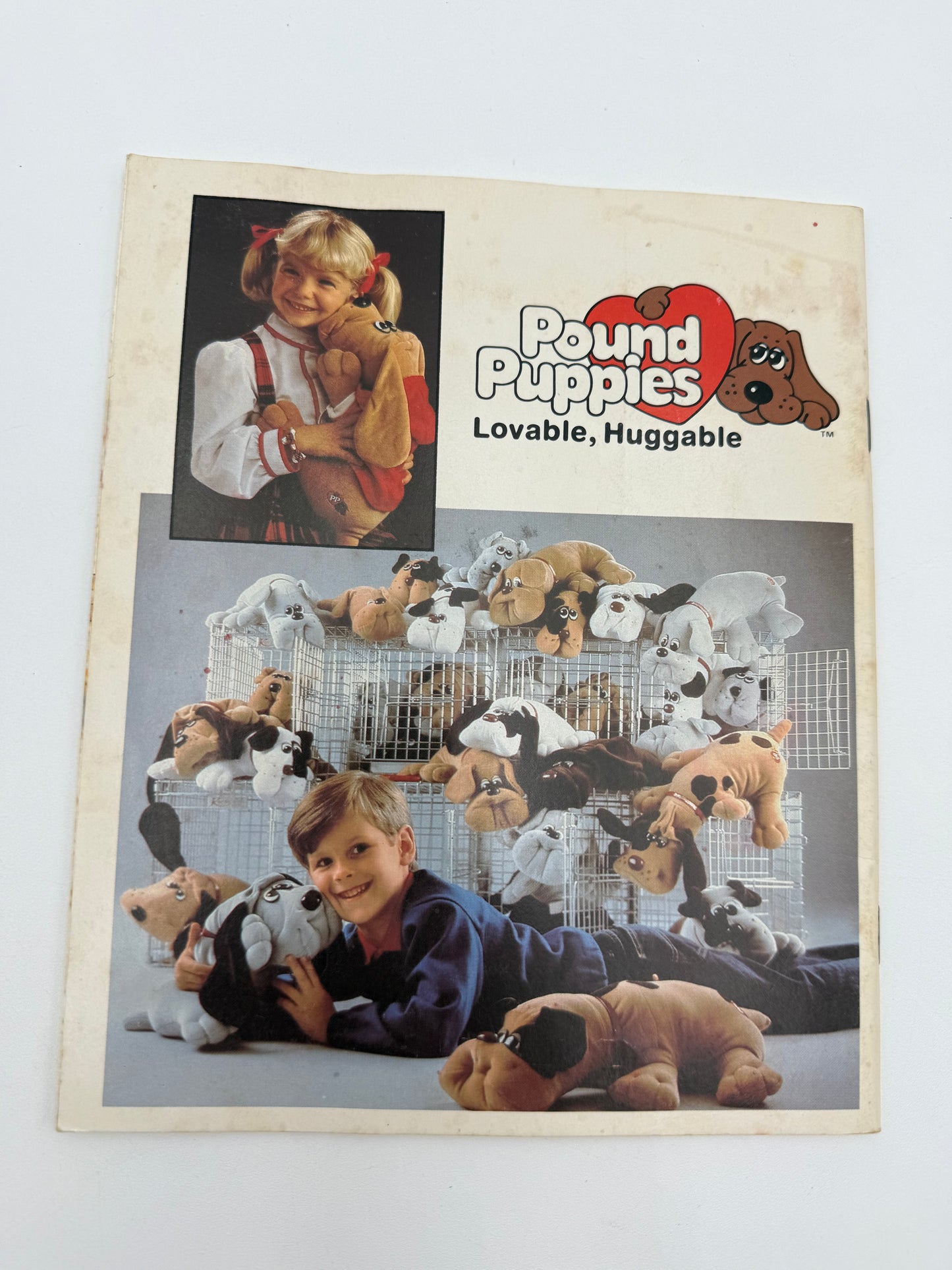 Pound Puppies - Softcover Book - A Bark in the Dark 1985 #105370