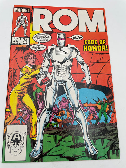 Marvel Comics - ROM #74 January 1986 #102283