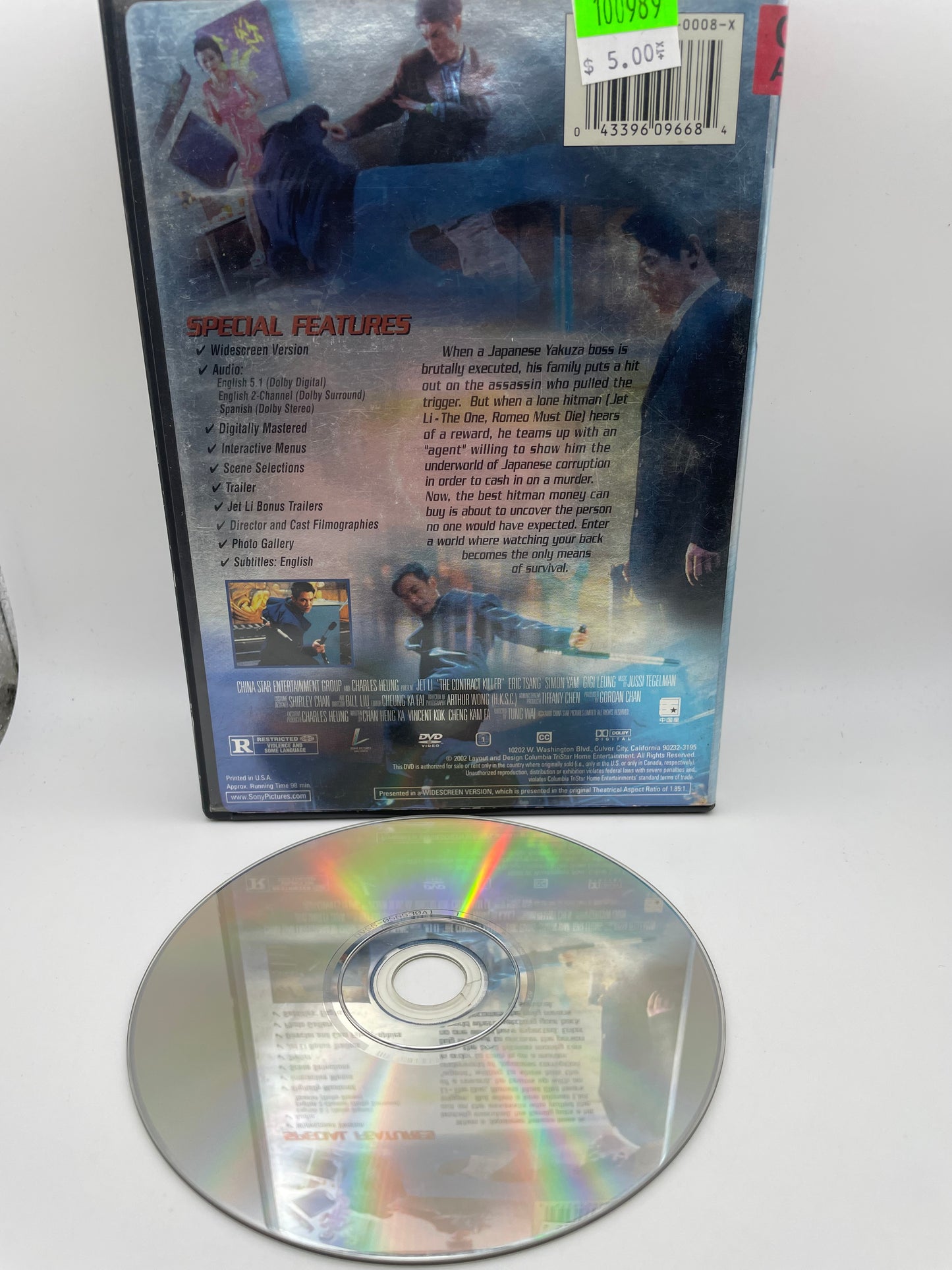 DVD - Contract Killer #100989