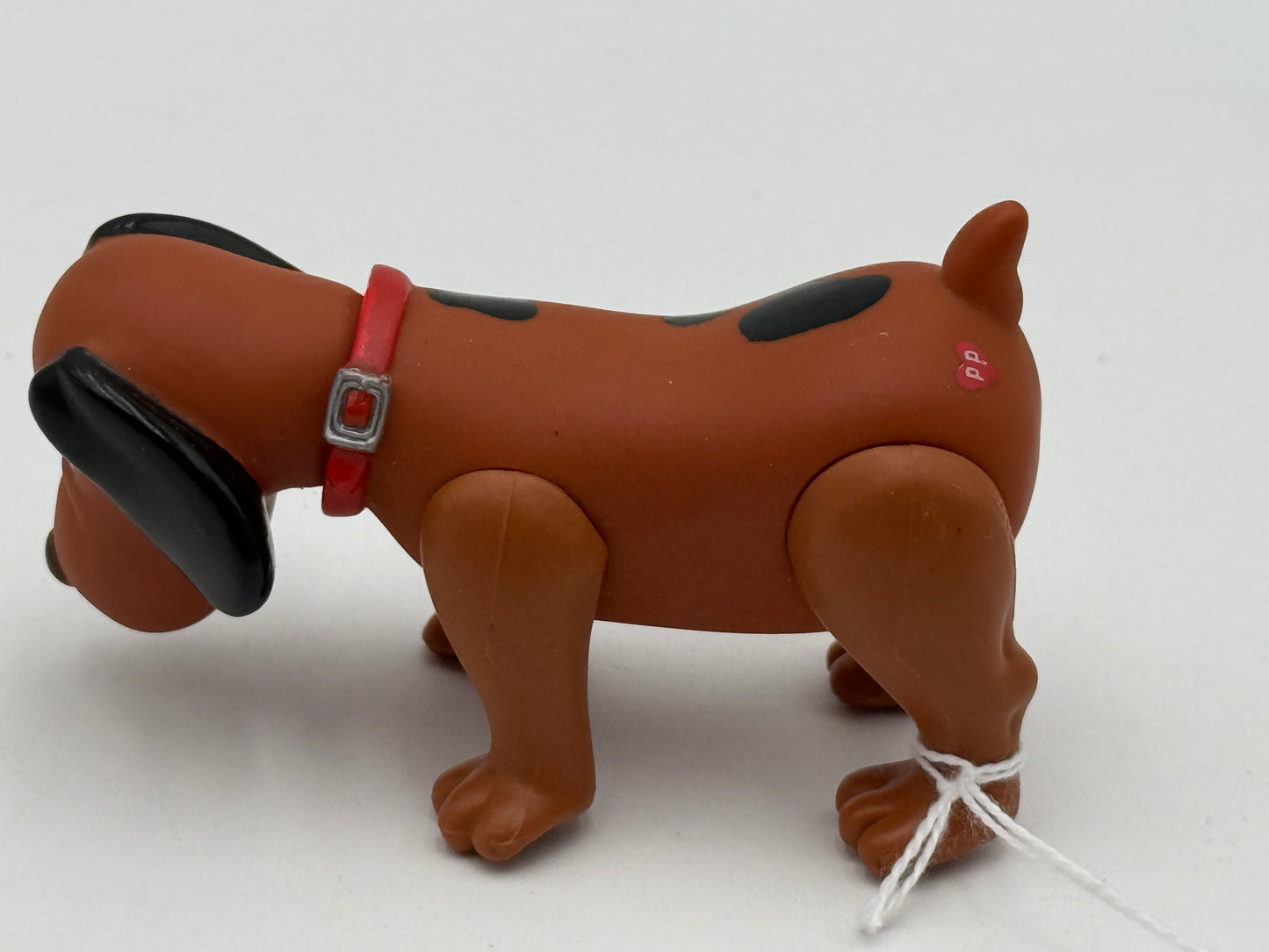 Pound Puppies - Jointed Brown/Black Puppy Figure 1986 #104914