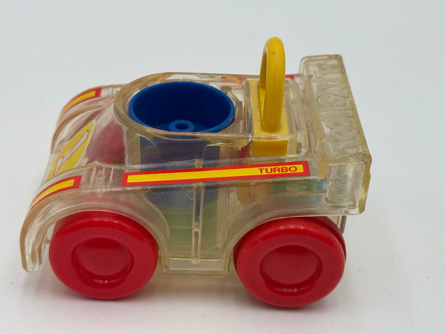 Playskool - Push-N-Go - See Thru Race Car 1988 #105229