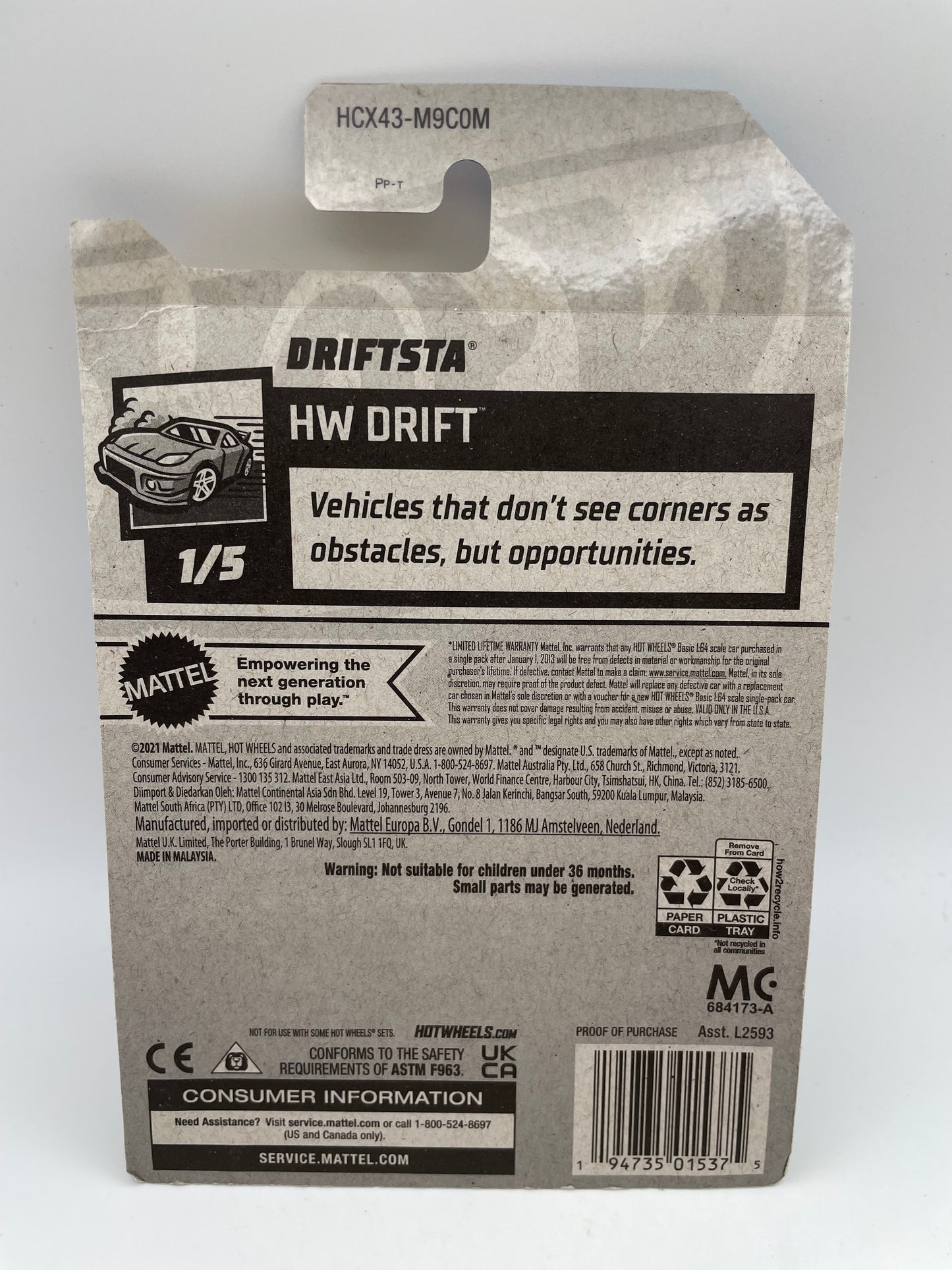 Hot Wheels - Drift - #148 1/5 Drifsta 2022 #103112
