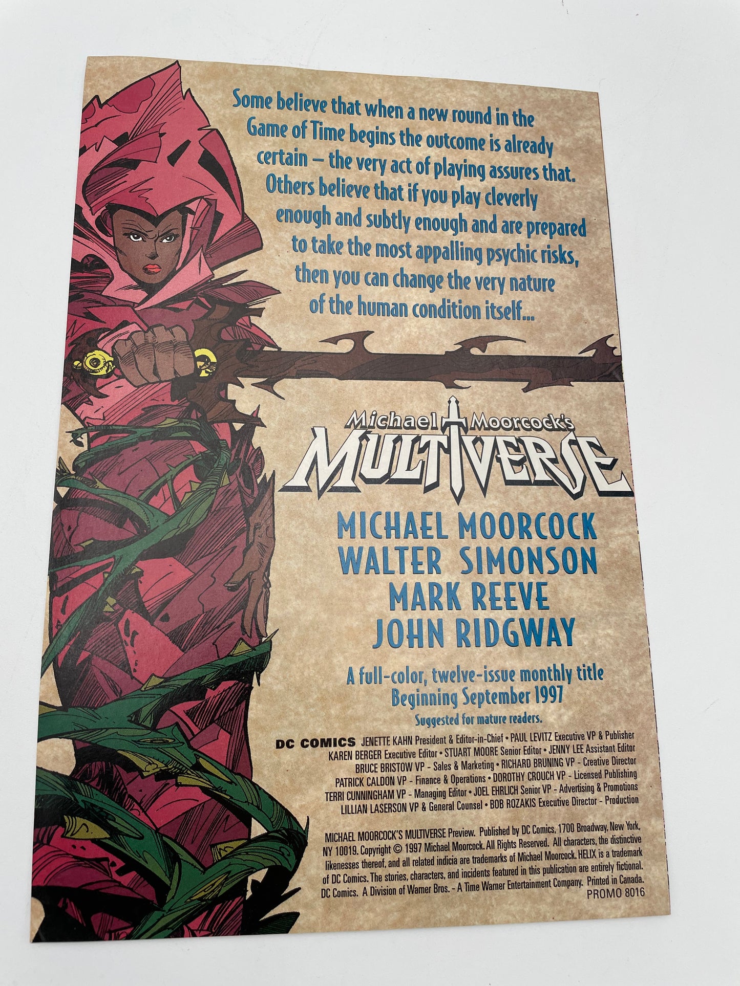 DC Comics - Helix Multiverse Preview 1997 #102353