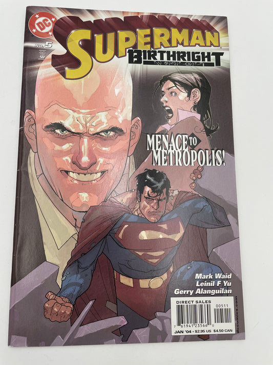 DC Comics - Superman Birthright #5 June 2004 #102345