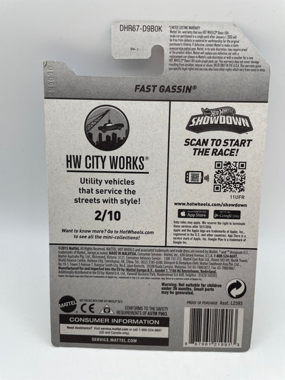 Hot Wheels - City Works #167 2/10 Fast Gassin 2016 #103265