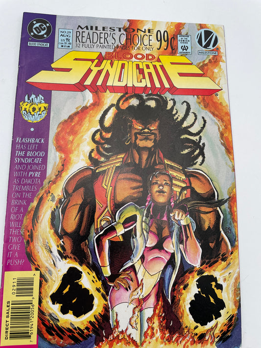 DC Comics - Blood Syndicate #29 August 1995 #102346