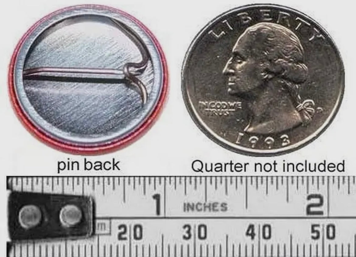 Buttons - 4@ Retro 80s Memories - Assorted #103994