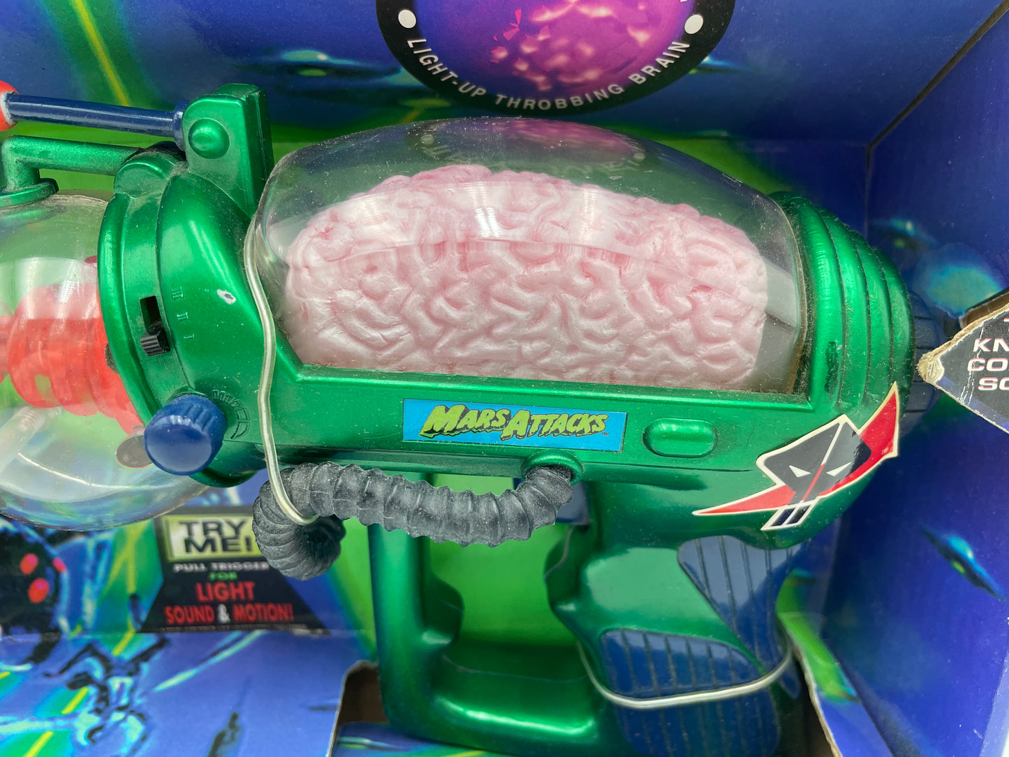 Mars Attacks! - Martian Brain Disintegrator Green 1996 #104736