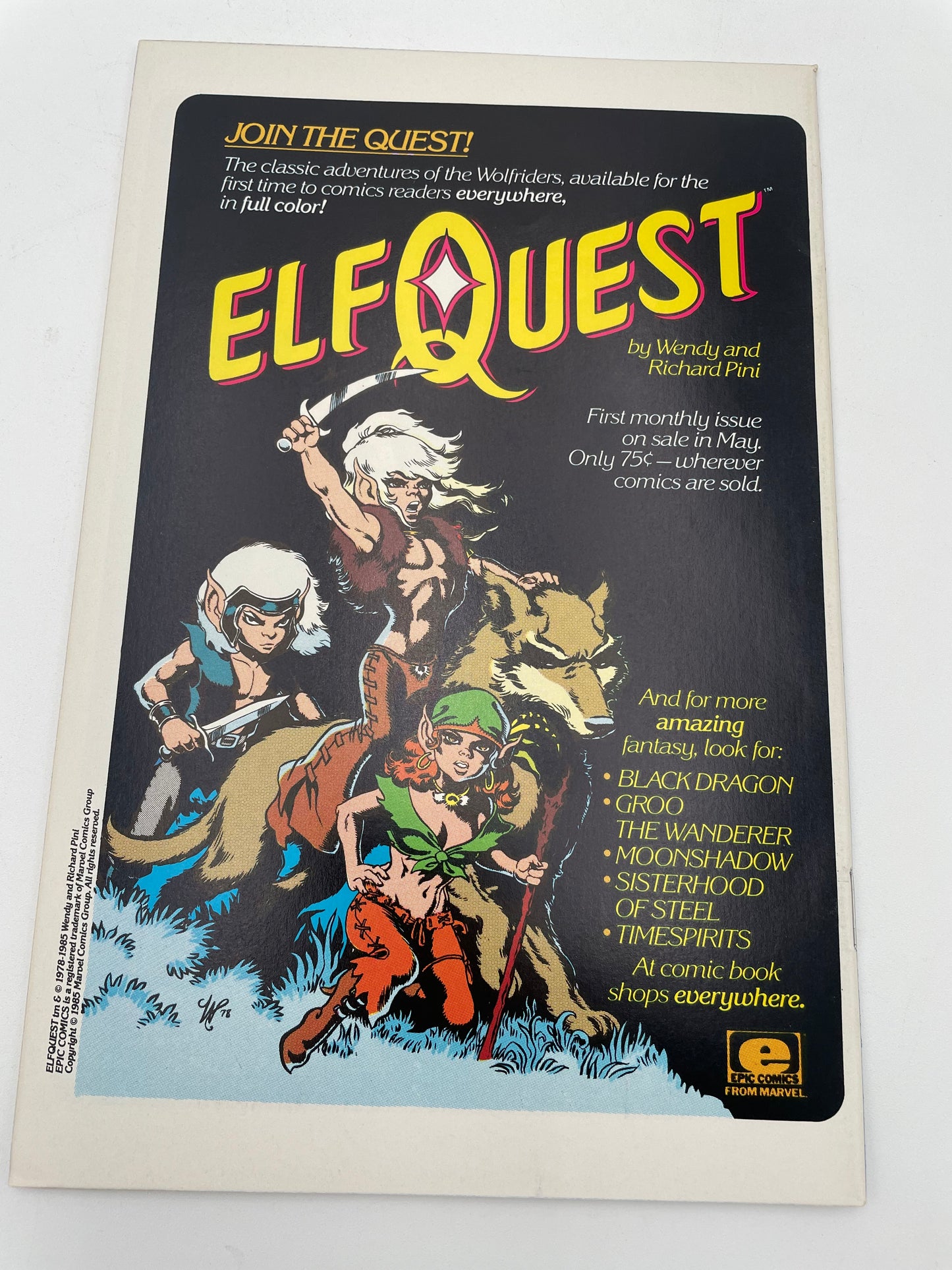 Epic Comics - Star Struck #4 August 1985 #102388