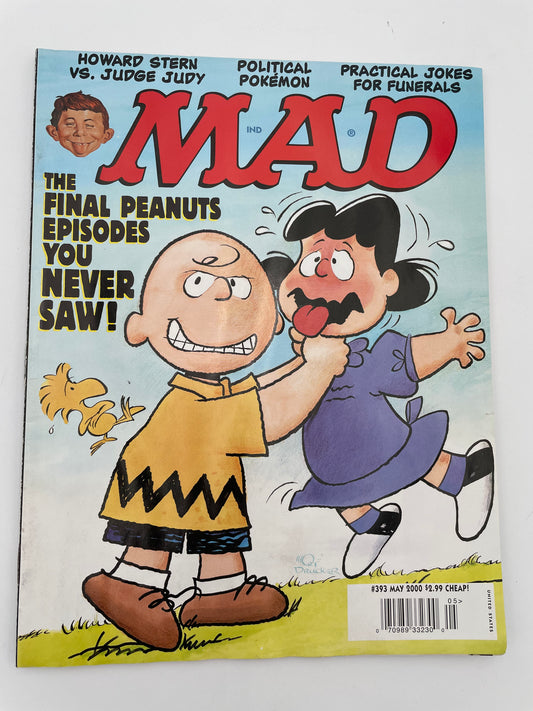 Mad Magazine - Peanuts #393 - May 2000 #101518