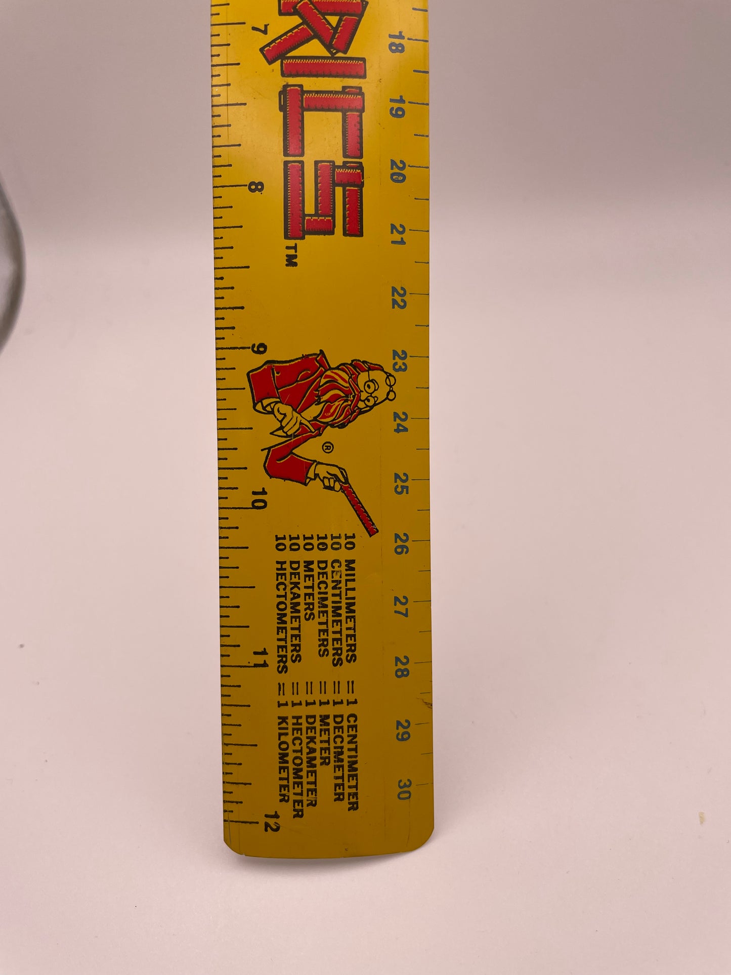 McDonald’s Metal Ruler - McMetrics #100811