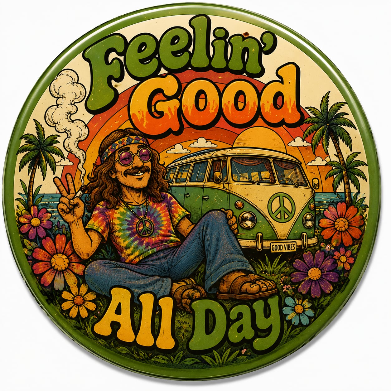 Buttons - WTHC-Radio - Feelin Good #108097