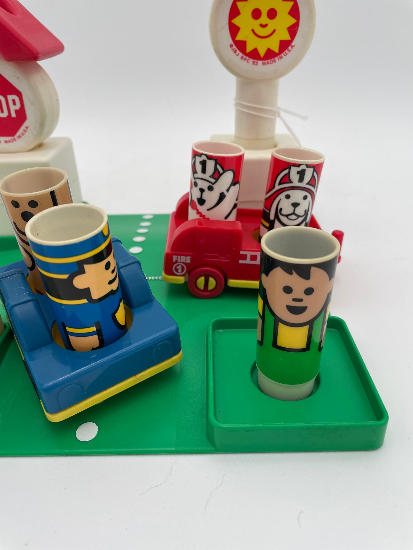 Johnson & Johnson - Peg Pals Village Set 1983 #100447