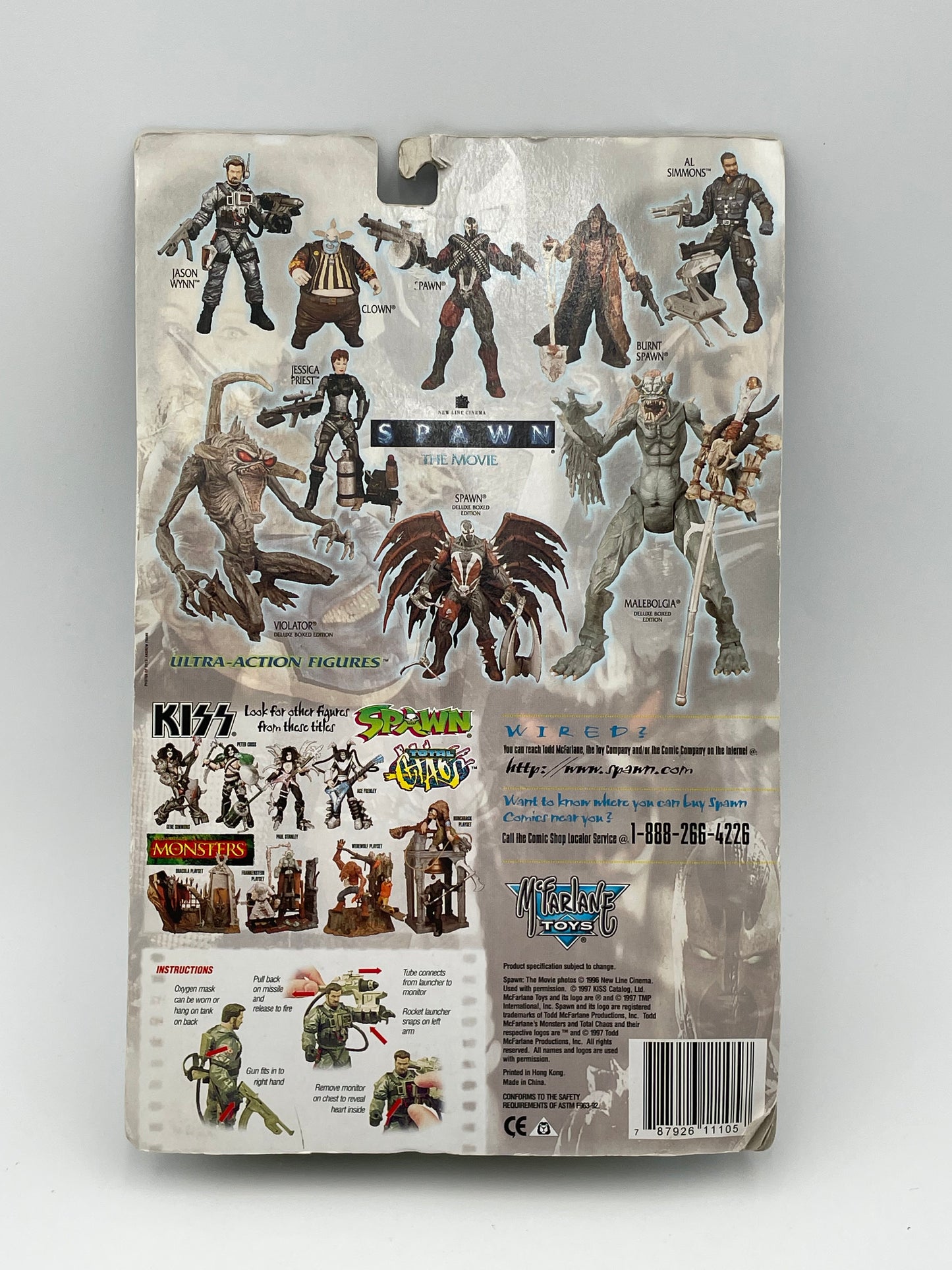 Spawn - Jason Wynn Rocket Launcher 1997 #104404