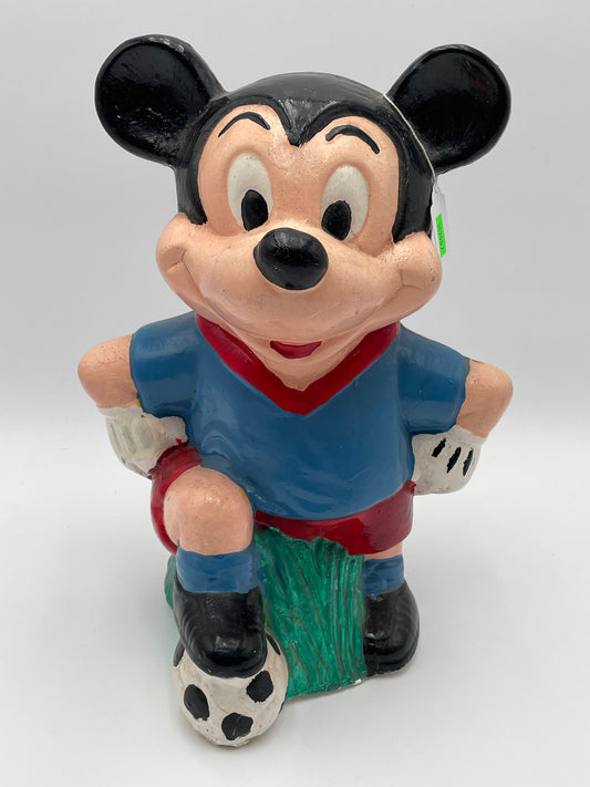 Disney - Plaster Mickey Mouse Soccer Bank #102907