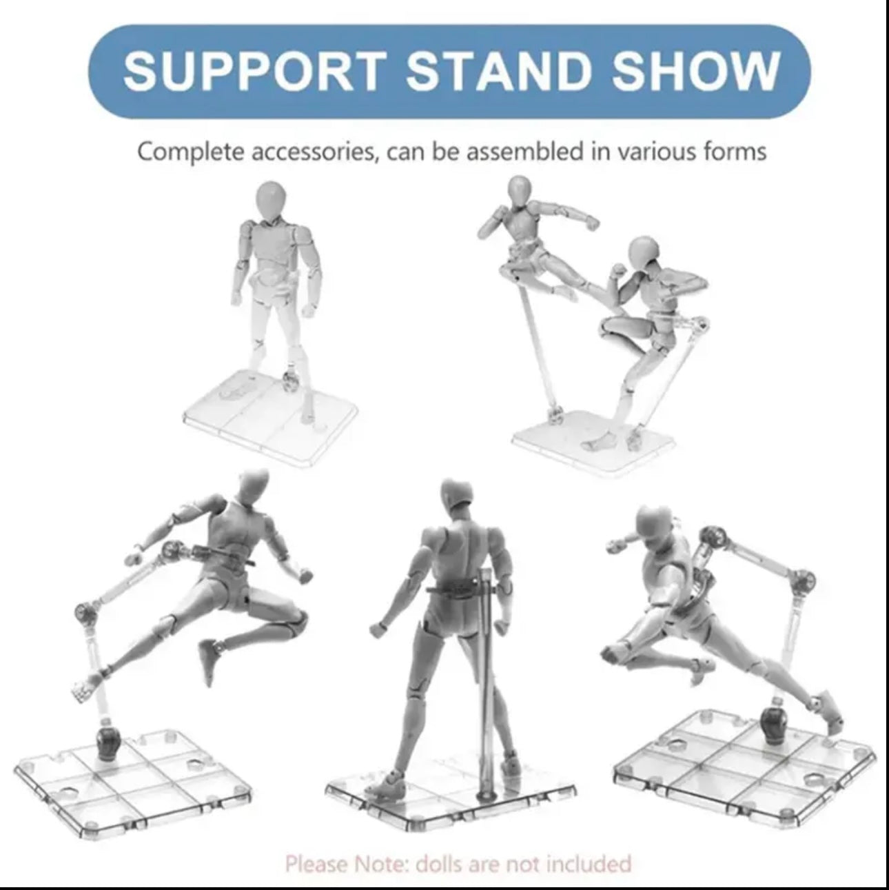 Display Stand - Small Articulated - Fully Assembled #106145