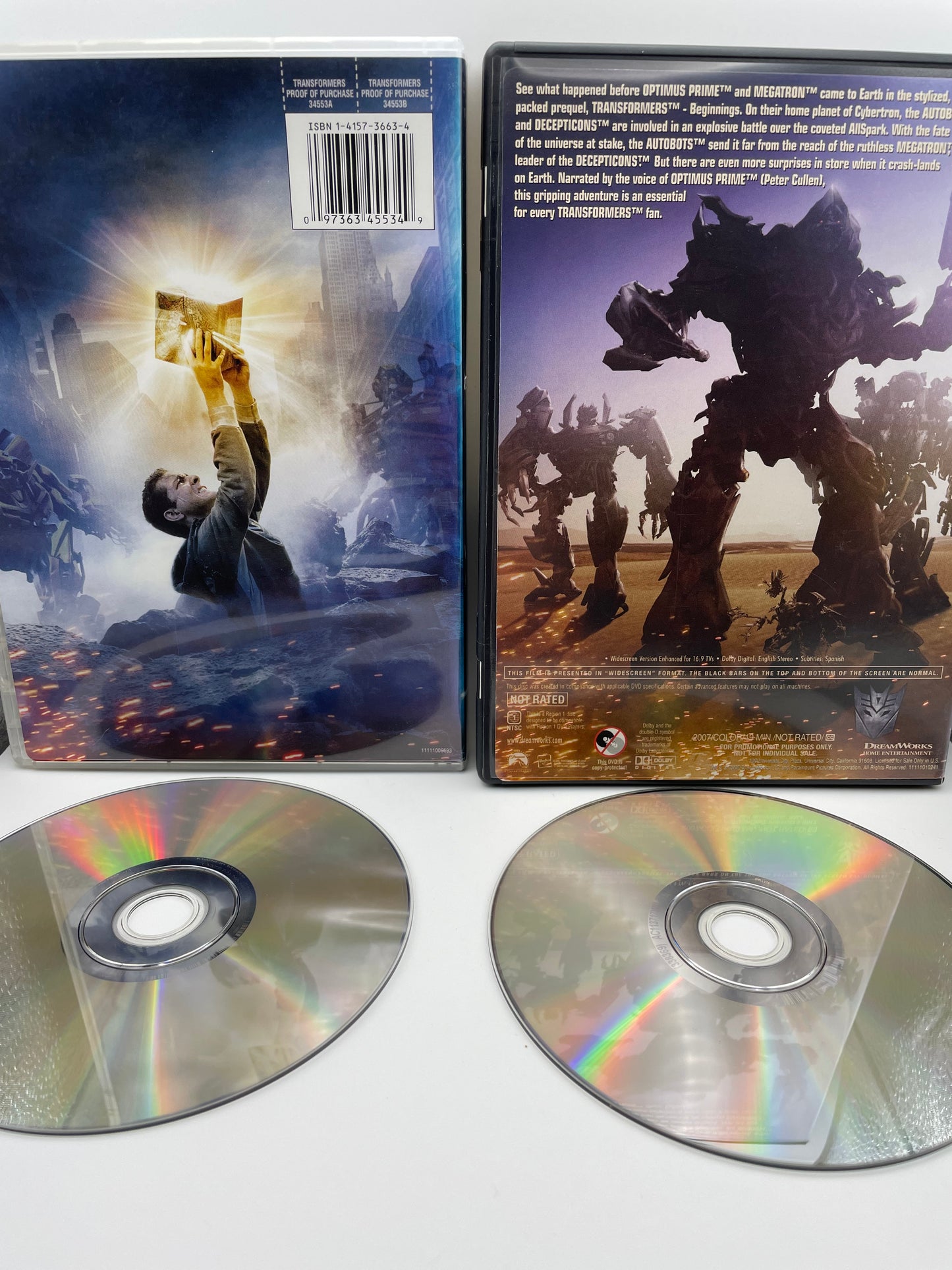 Dvd - Transformers - Exclusive Box 2 Disk 2007 #100505