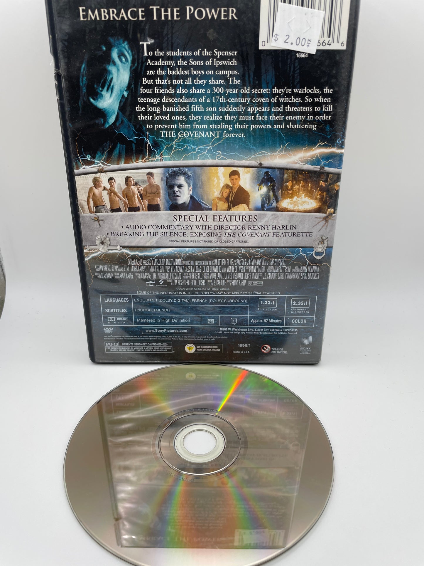 Dvd - Covenant, The 2007 #100570
