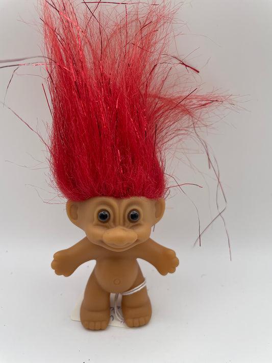 Trolls - Naked - Red Sparkly Hair #101123