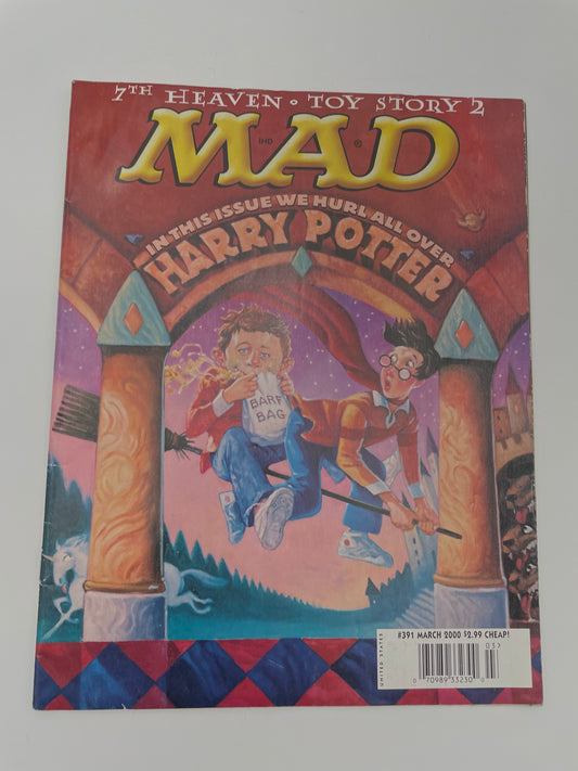 Mad Magazine - Harry Potter #391 - March 2000 #101544