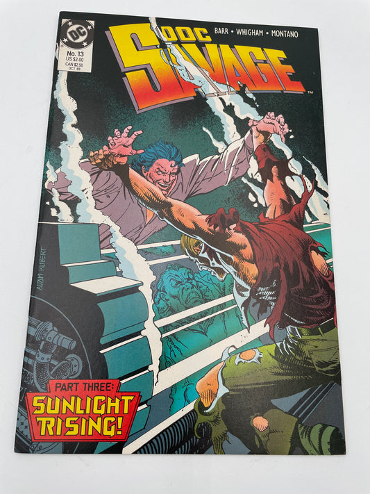 DC Comics - Doc Savage #13 October 1989 #102314