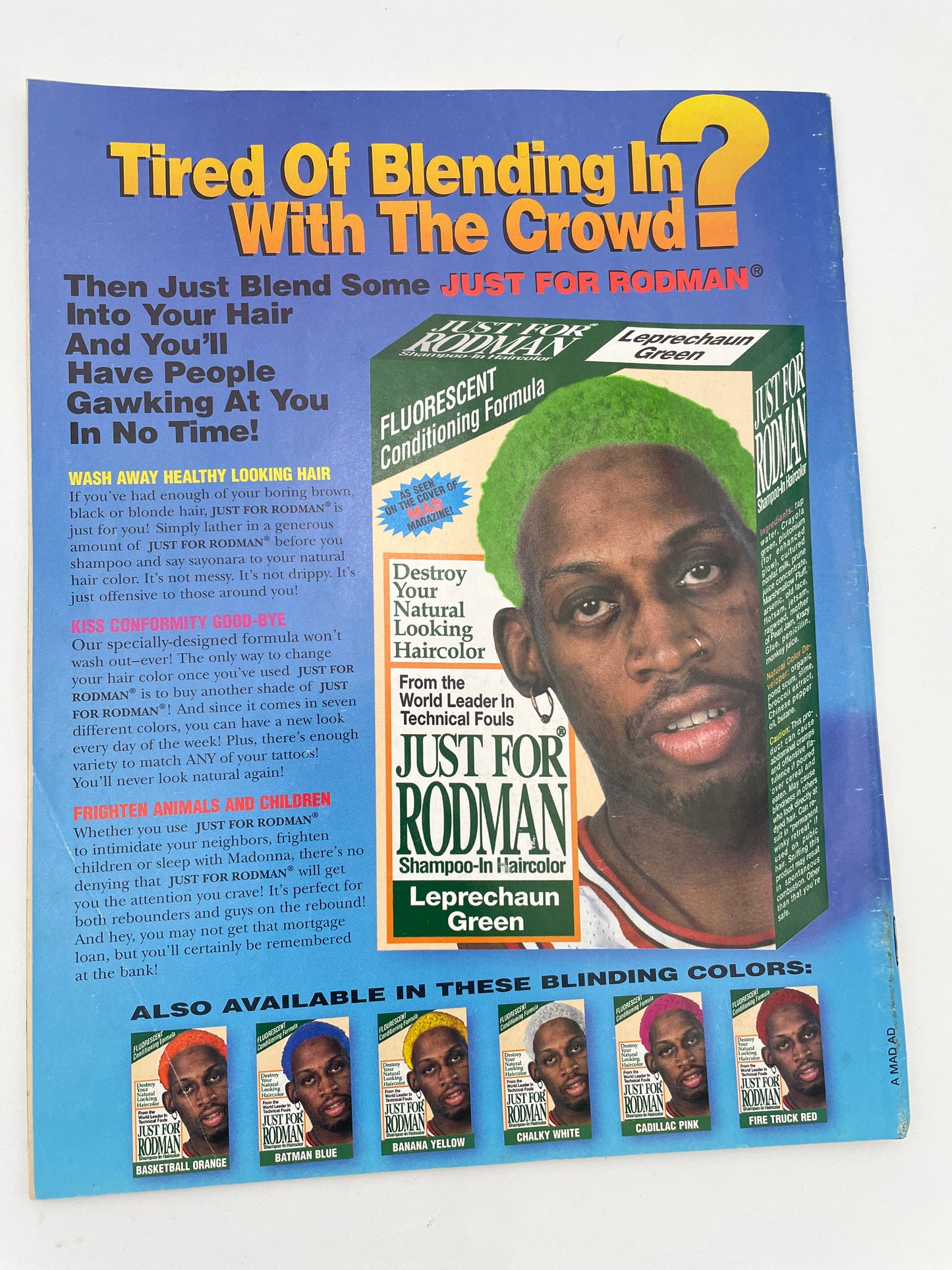 Mad Magazine - Basketball #352 - December 1996 #101380