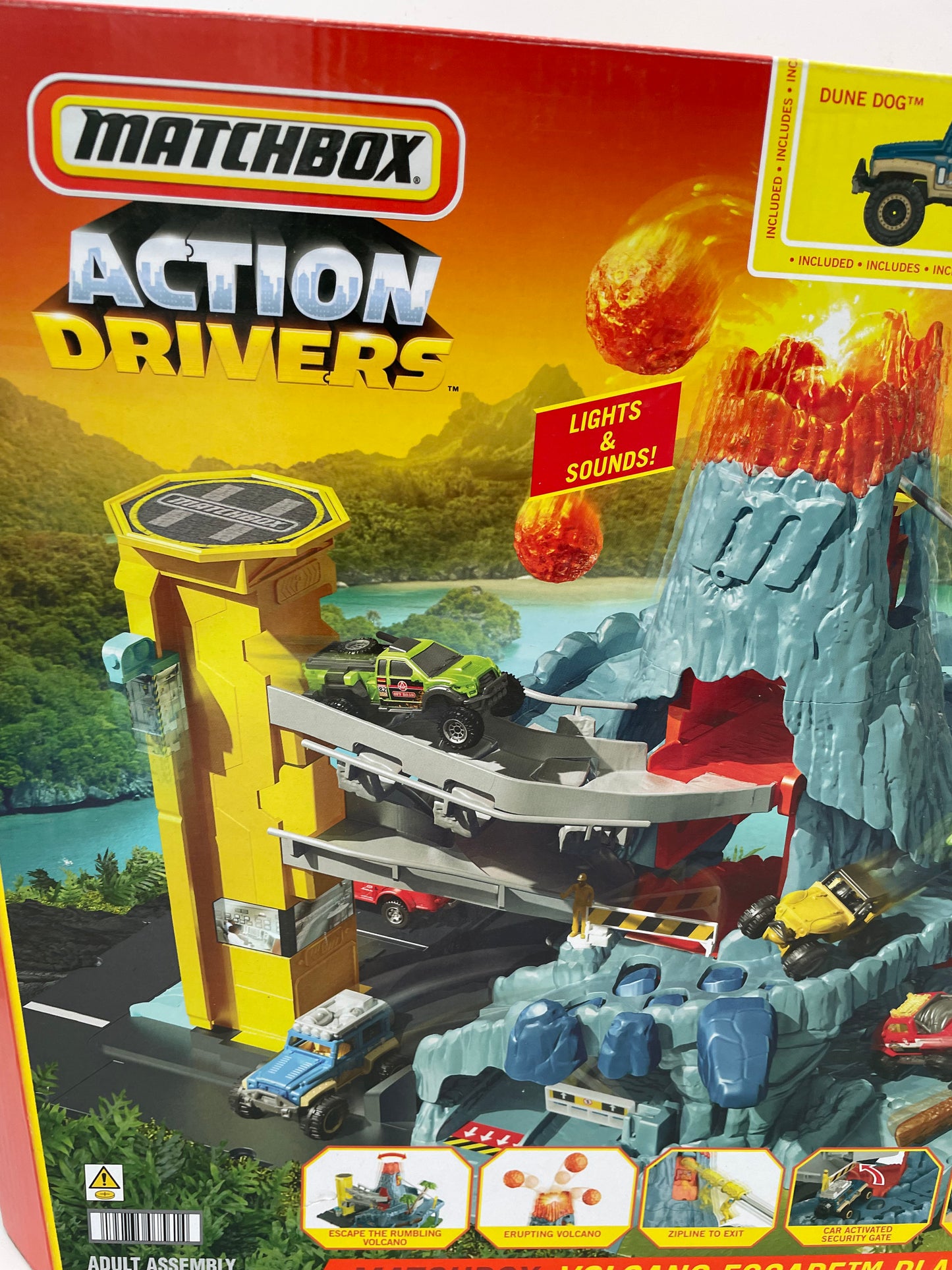 Matchbox - Action Drivers - Volcano Escape 2021 #102669