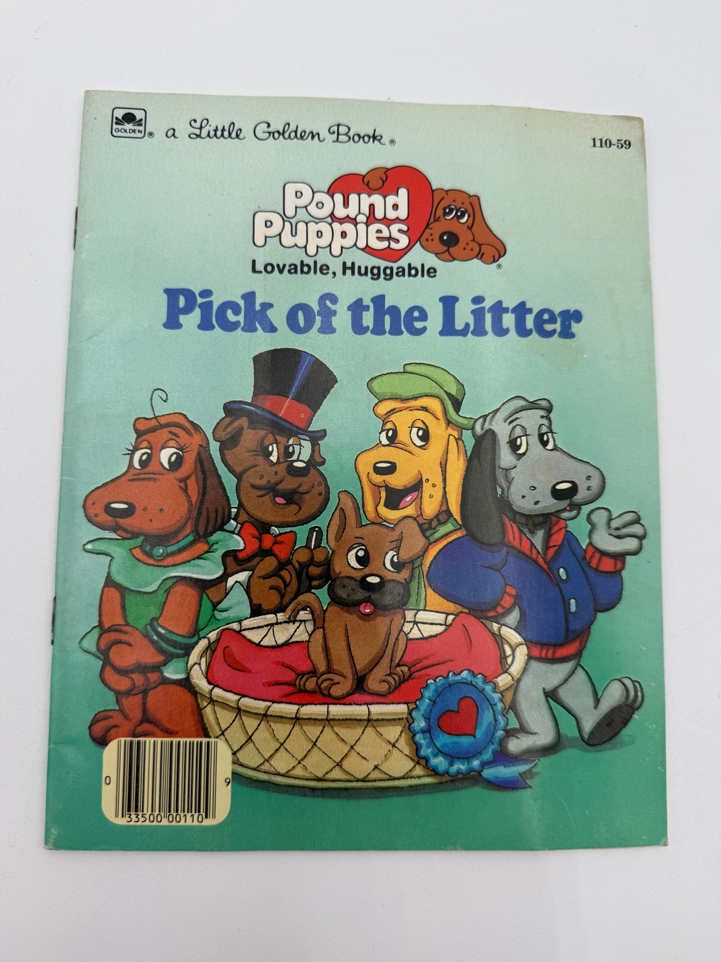 Pound Puppies - Softcover Book - Pick of the Litter 1986 #105369