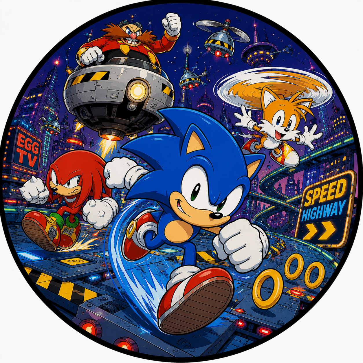 Buttons - 90s Theme - Sonic The Hedgehog #108113