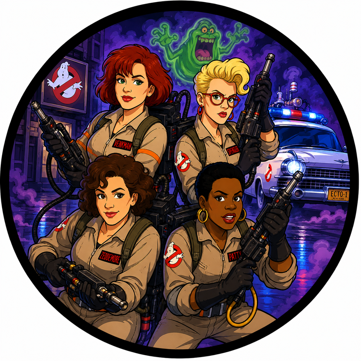 Buttons - Ghostbusters - Female Crew #108167