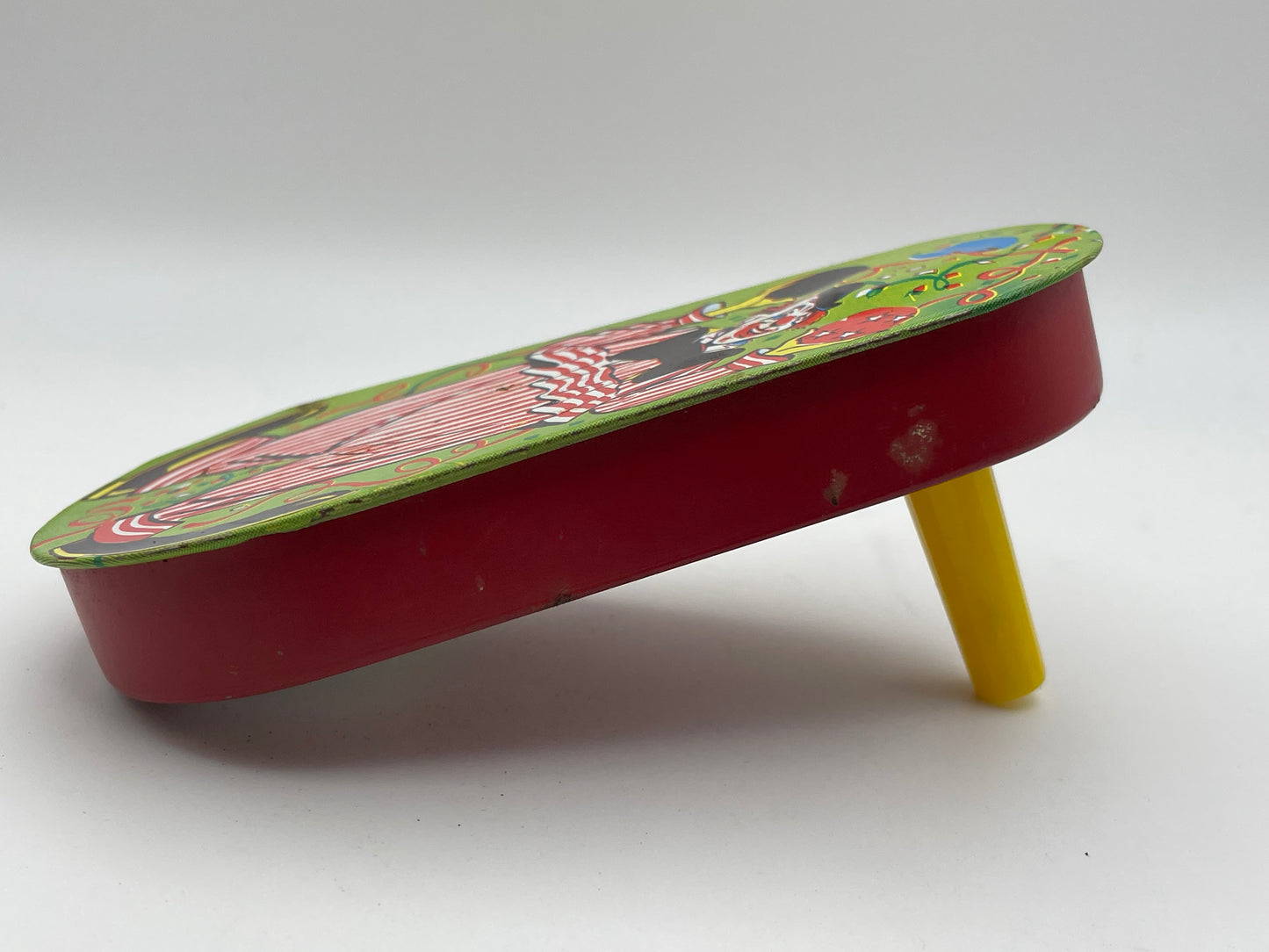 Tin Noisemaker - Clown Spinner #101849A