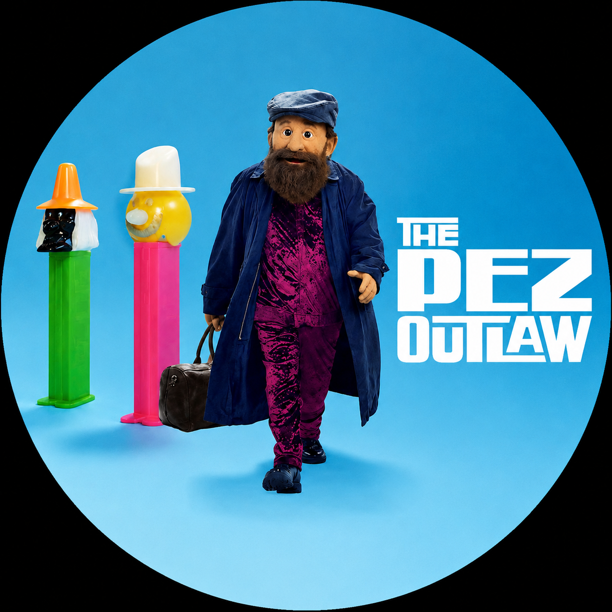 Button - The PEZ Outlaw - PEZ Outlaw #108229