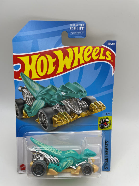 Hot Wheels - Street Beasts #39 2/5 Veloci Racer Teal 2022 #103243