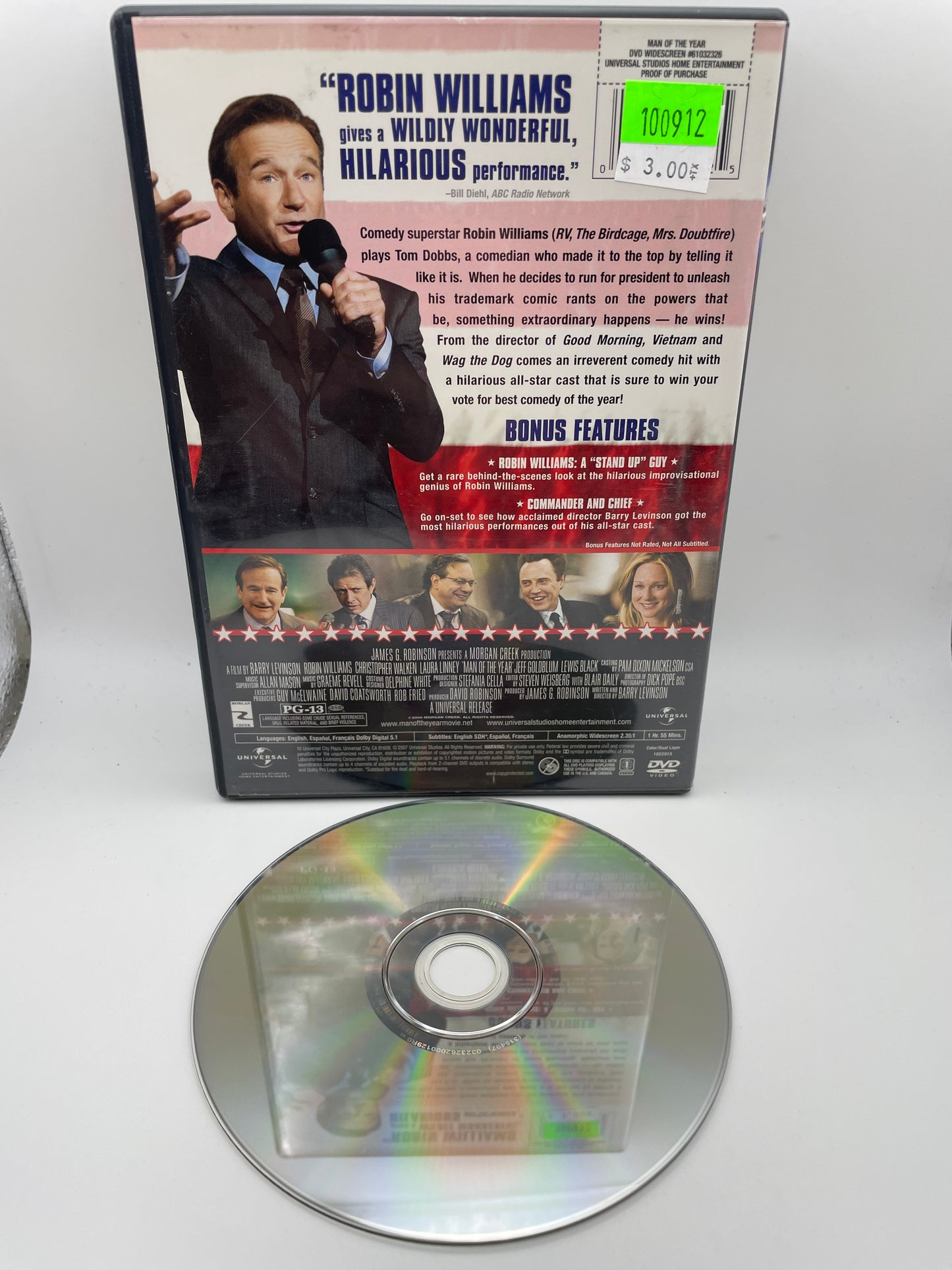 DVD - Man of the Year 2007 #100912