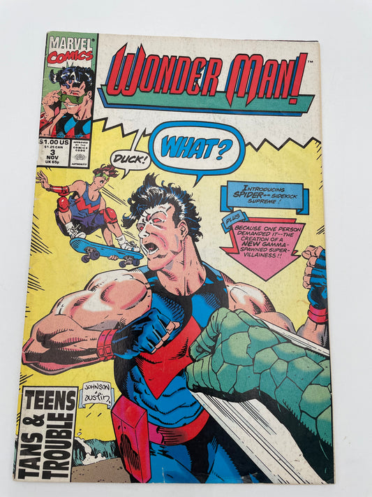 Marvel Comics - Wonder Man #3 November 1991 #102289