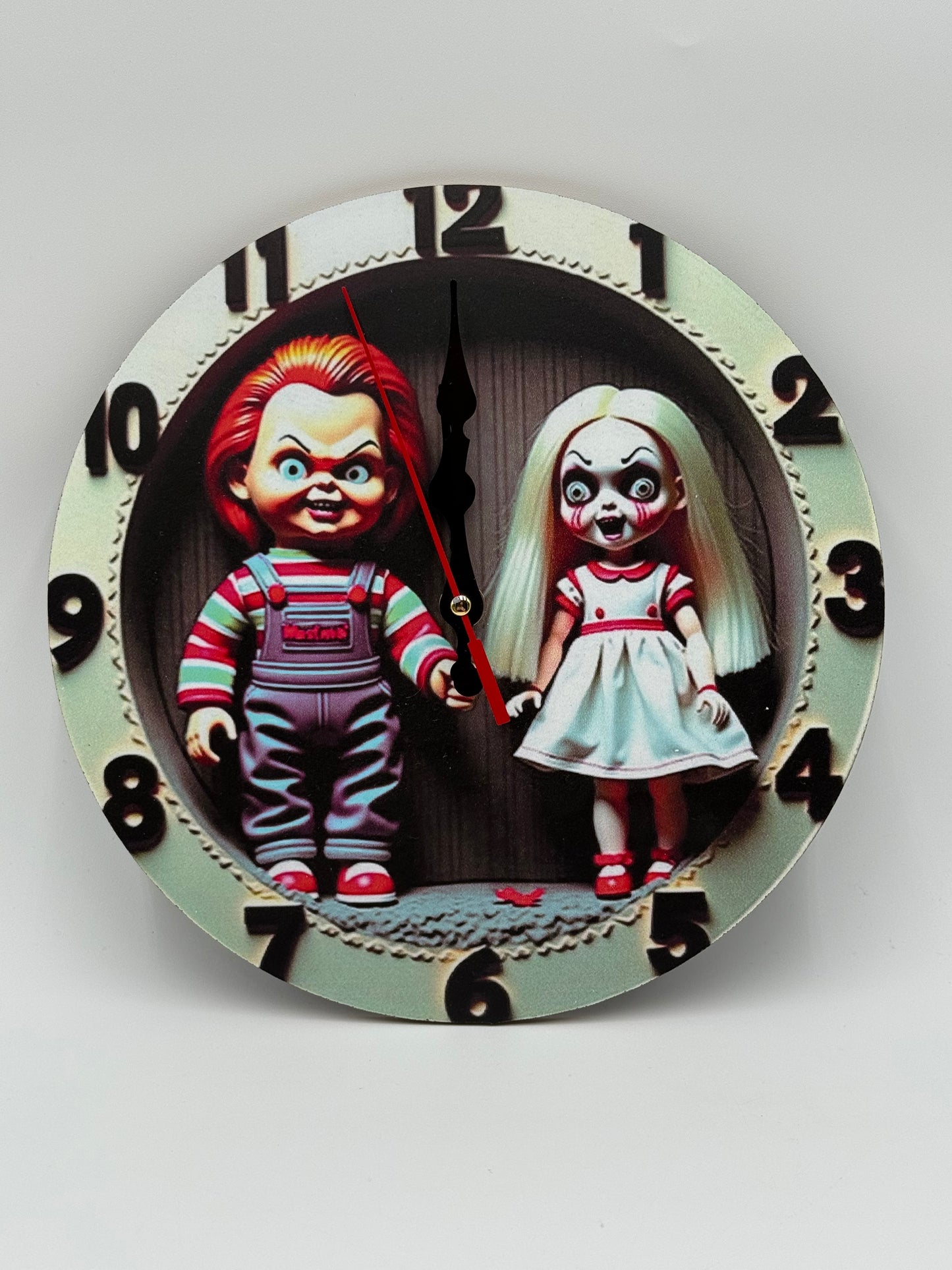 Clock - Horror - Chucky & Tiffany #107287