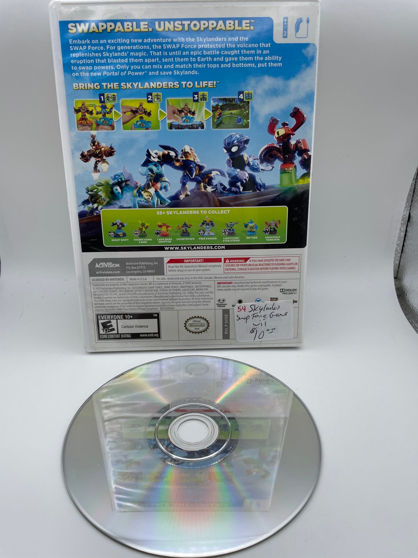 Skylanders - Wii Game - Swap Force #100732