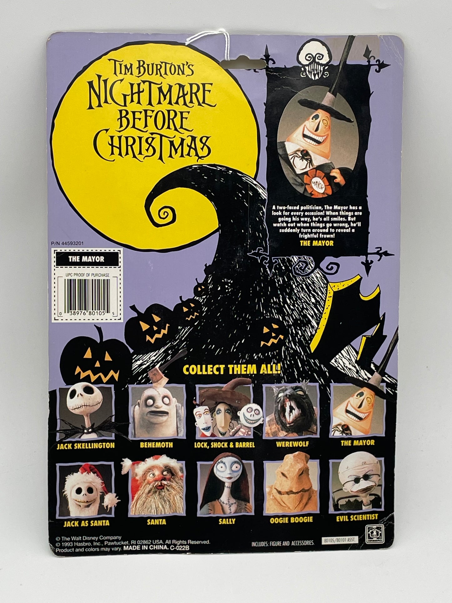 Nightmare Before Christmas - The Mayor 1993 #104717