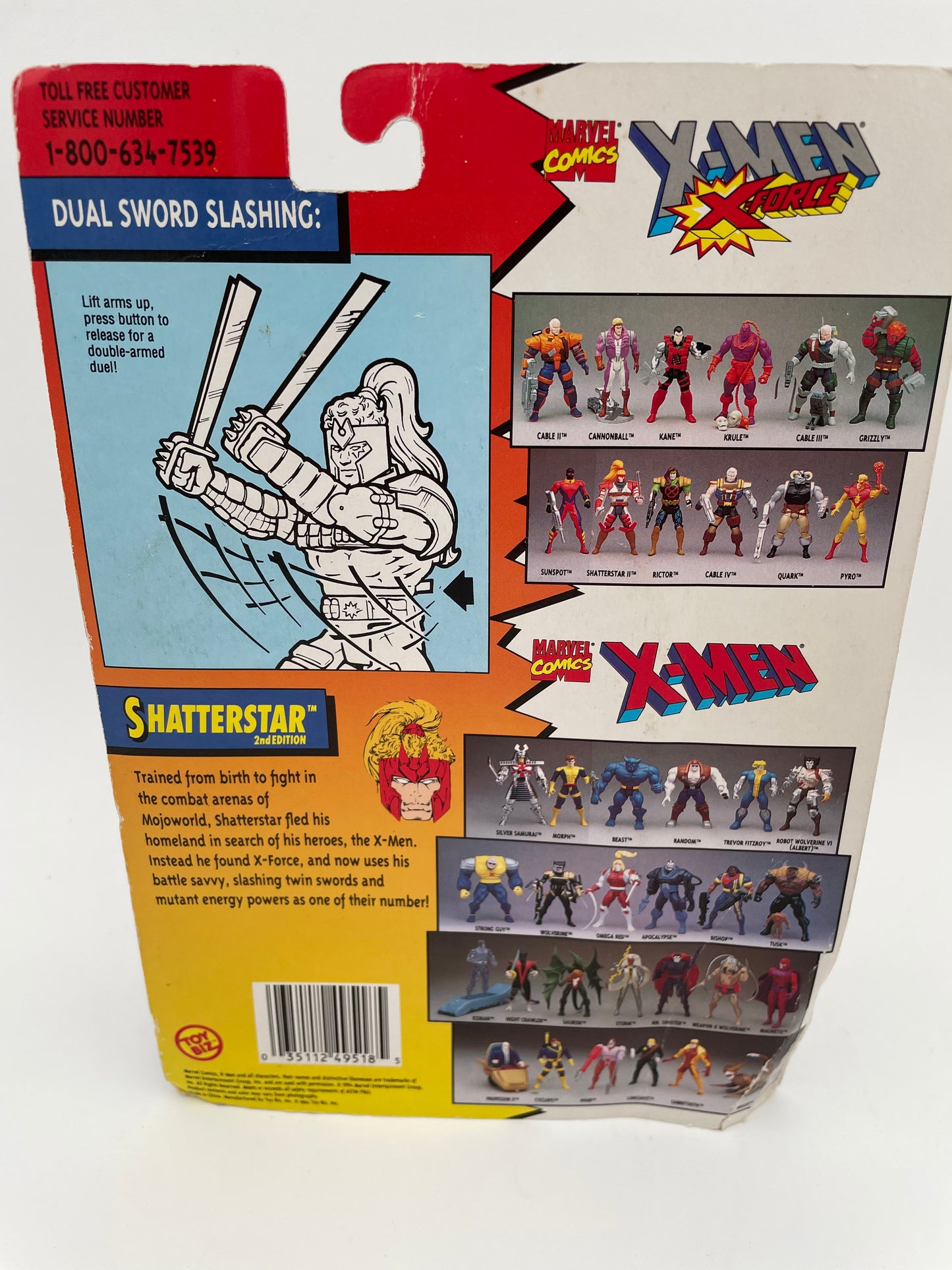 Marvel X-men X-force Shatter Star 1994 #100313