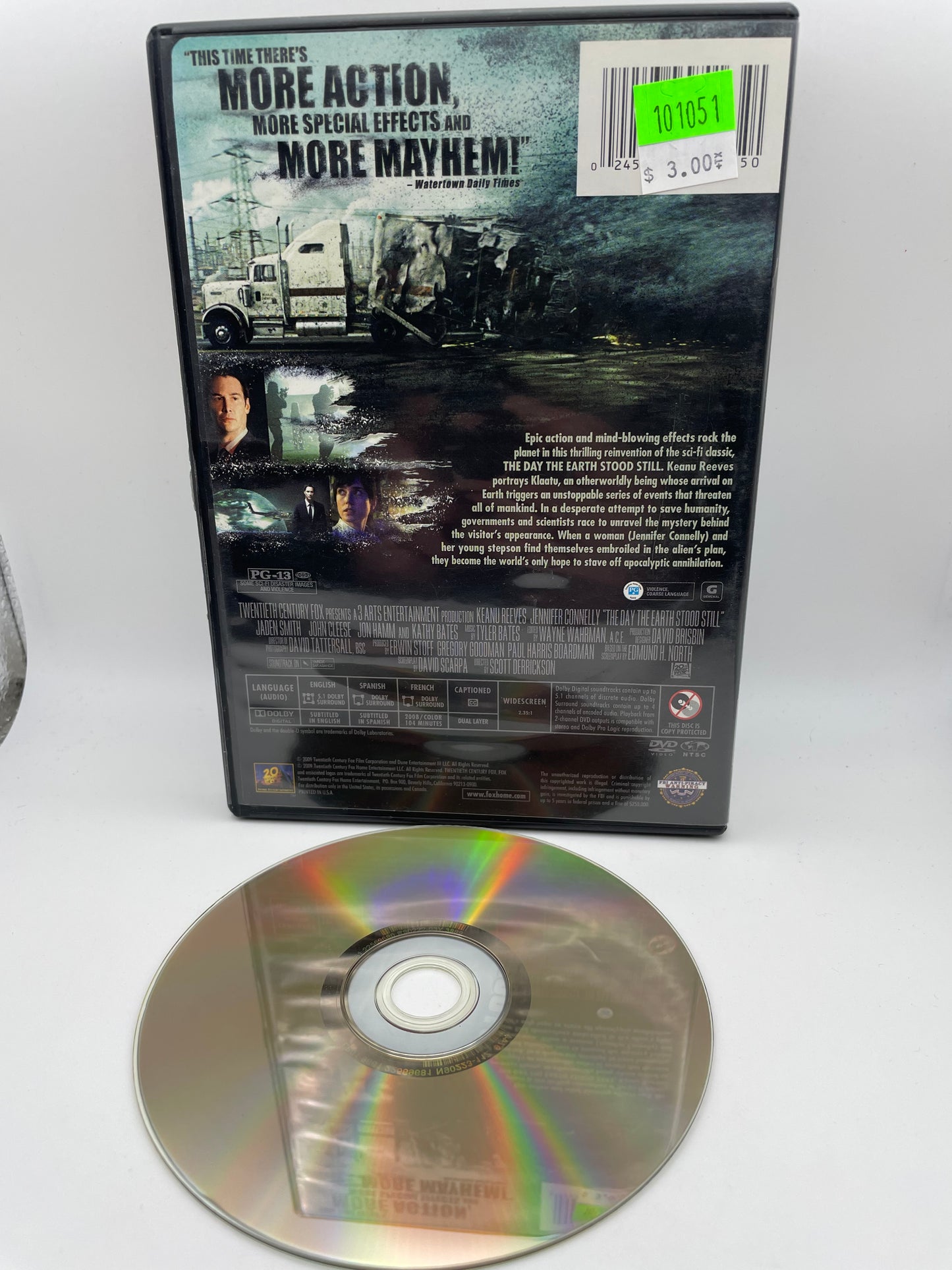 DVD - Day the Earth Stood Still 2008 #101051