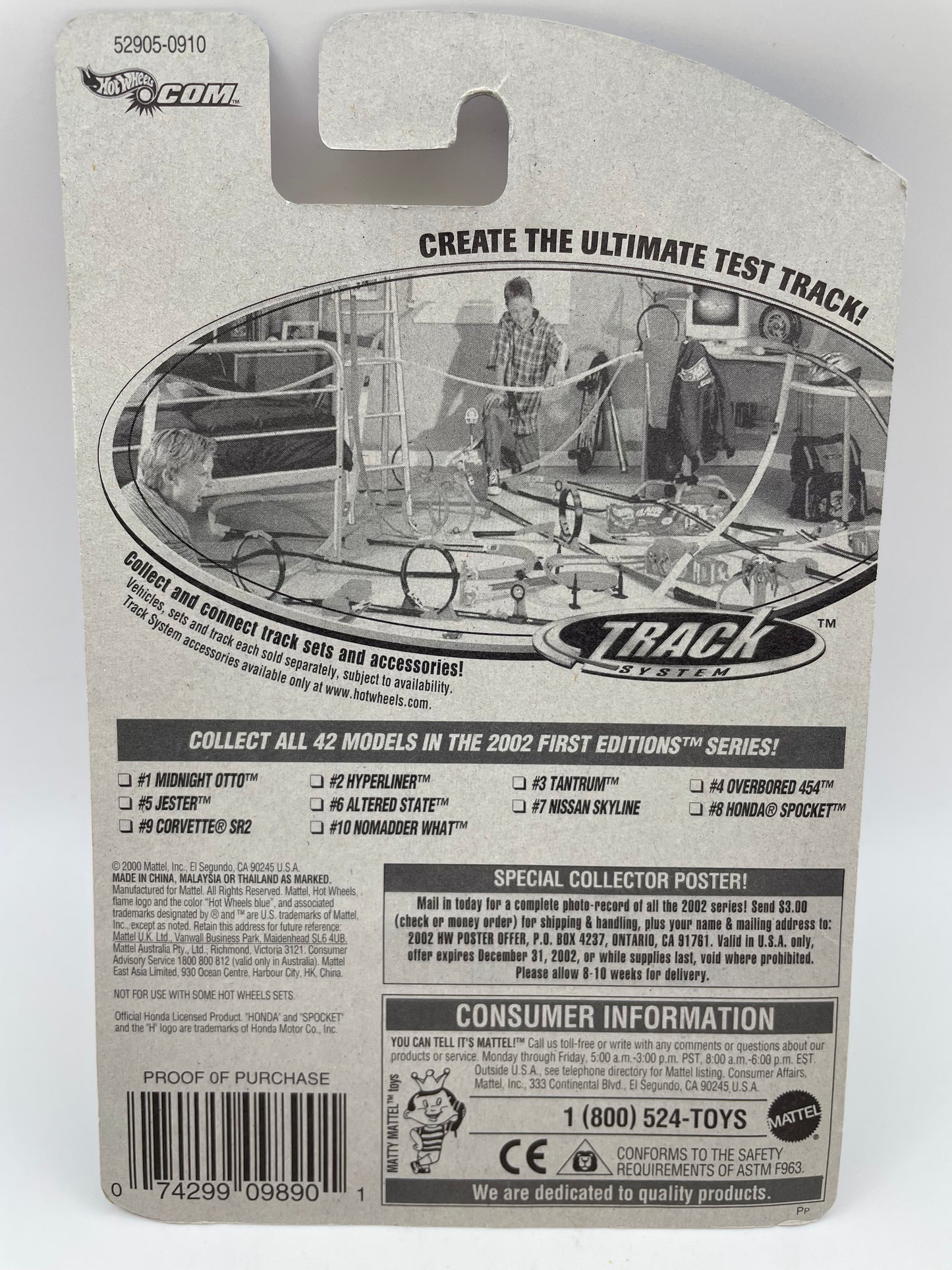 Hot Wheels - Honda Sprocket #020 - 2000 #101911