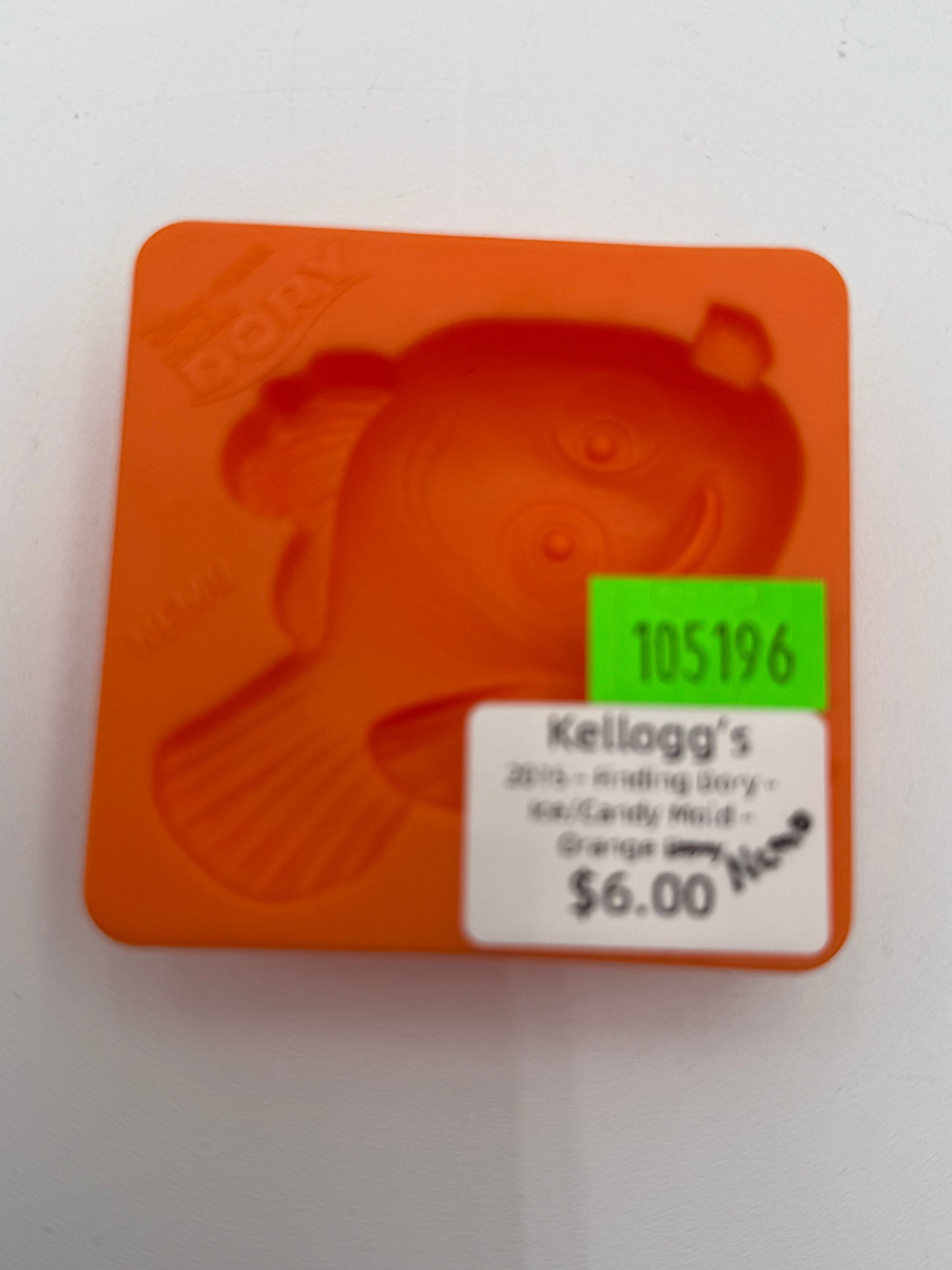 Kelloggs - Finding Dory - Ice/Candy Mold - Orange Nemo 2015 #105197