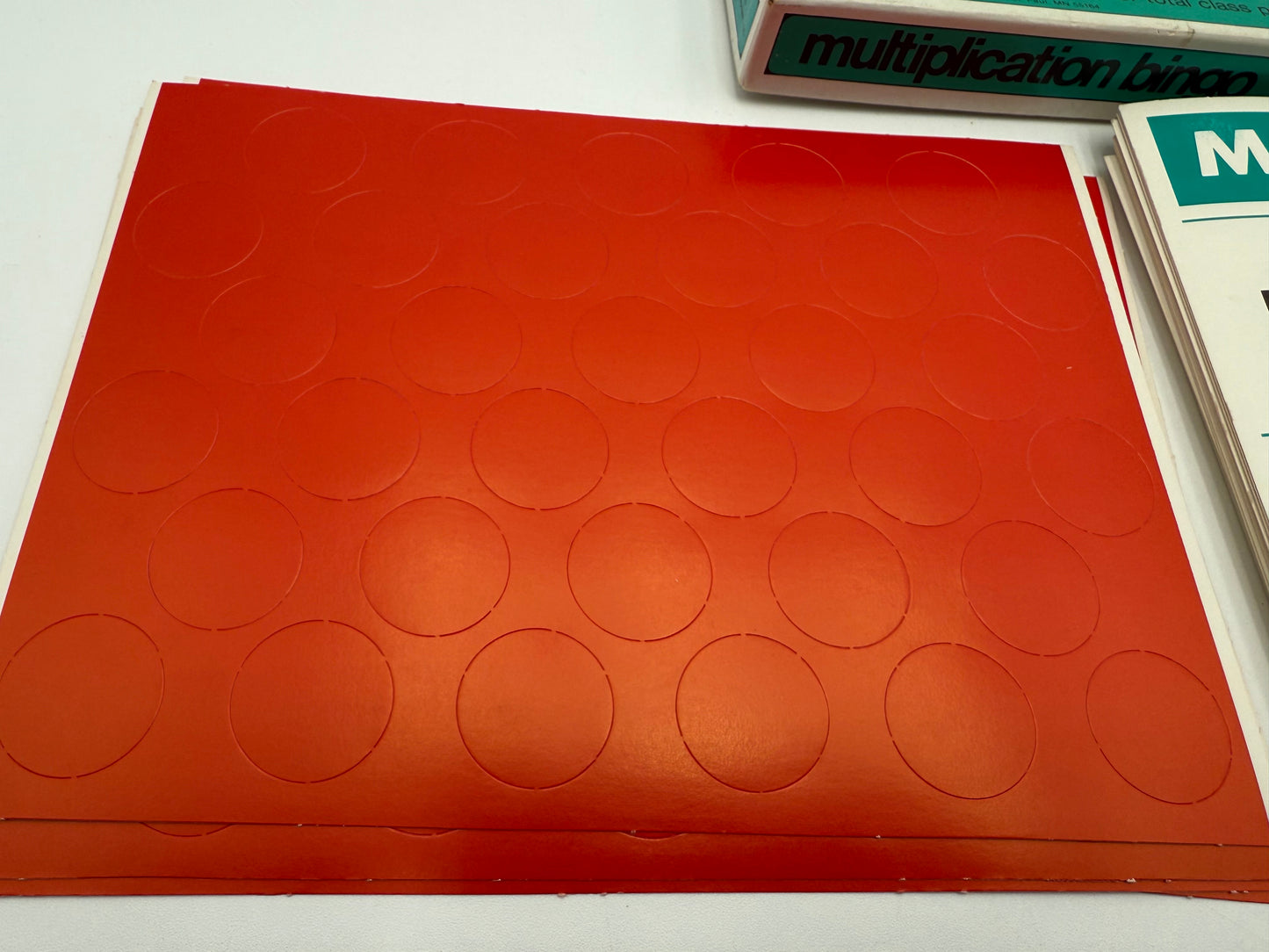 Trend Enterprises - Multiplication Bingo Game 1980 #105104