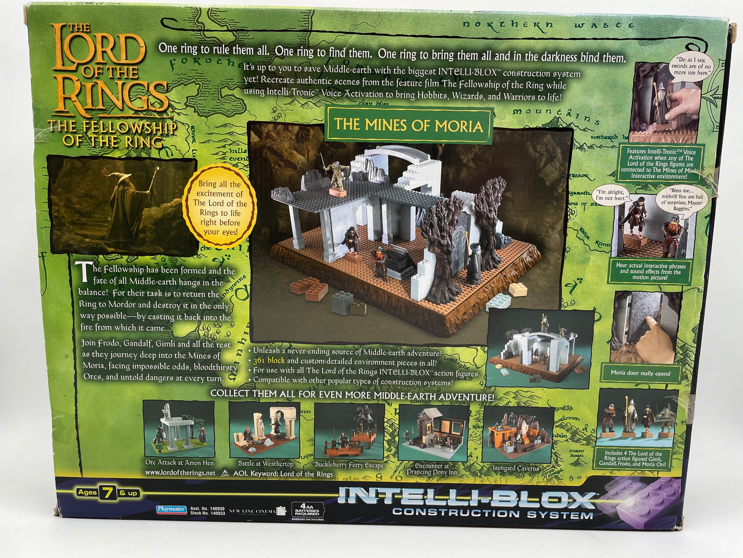 Lord of the Rings - Fellowship of the Ring - Intelli Blox - The Mines of Moria 2001 #104788