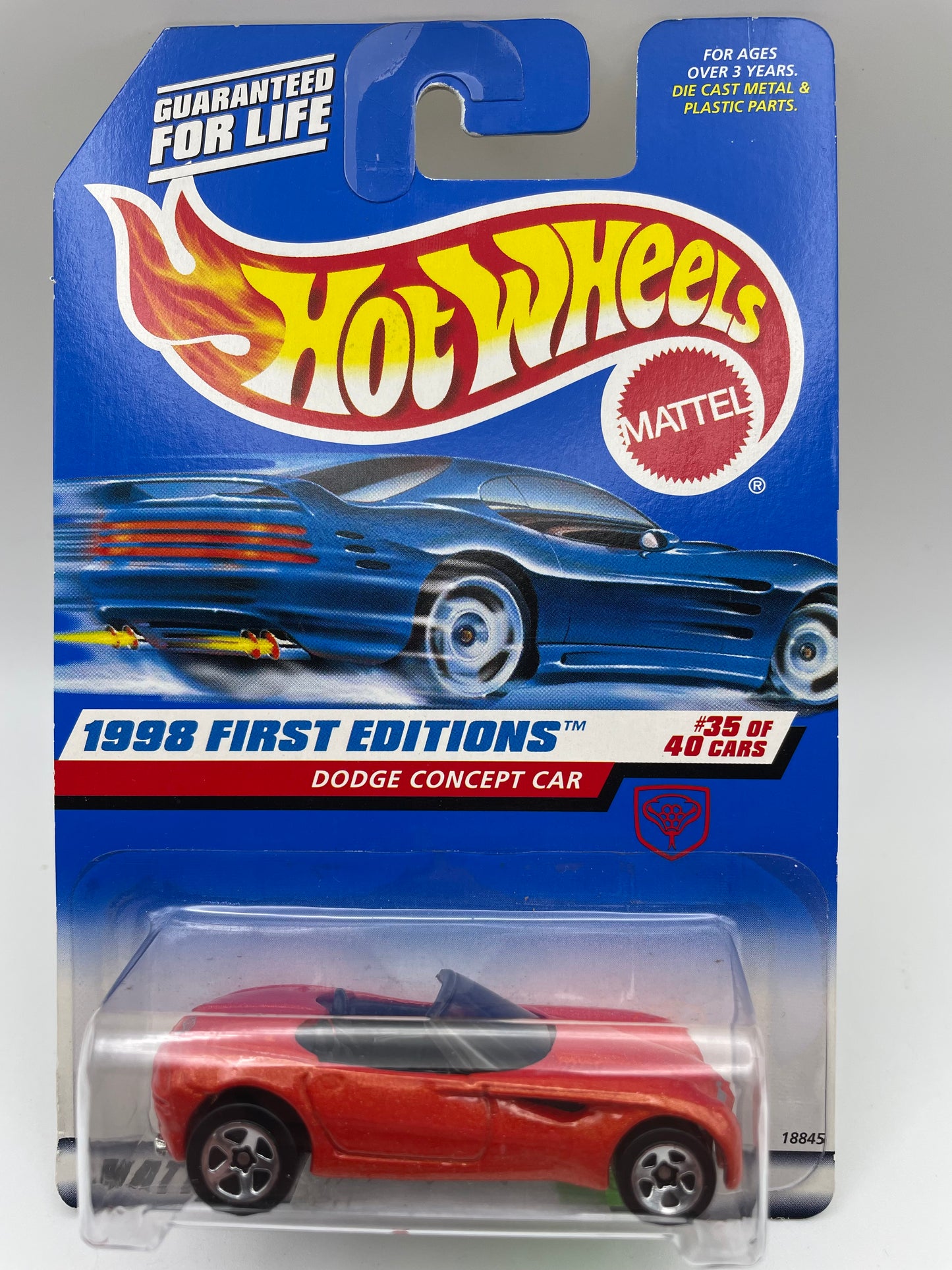Hot Wheels - Dodge Concept Car #672 - 1997 #101955