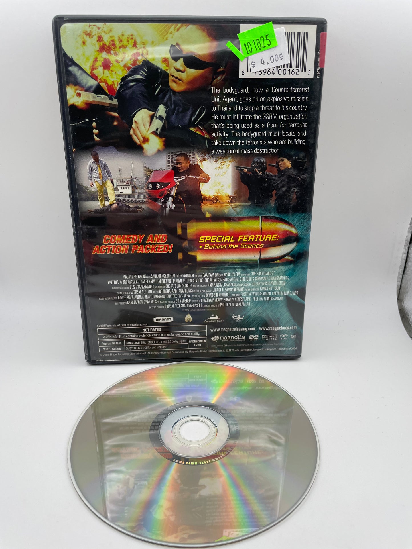 DVD - Bodyguard 2 - 2007 #101025