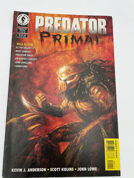Dark Horse Comics - Predator - Primal #1 of 2 July 1997 #102406