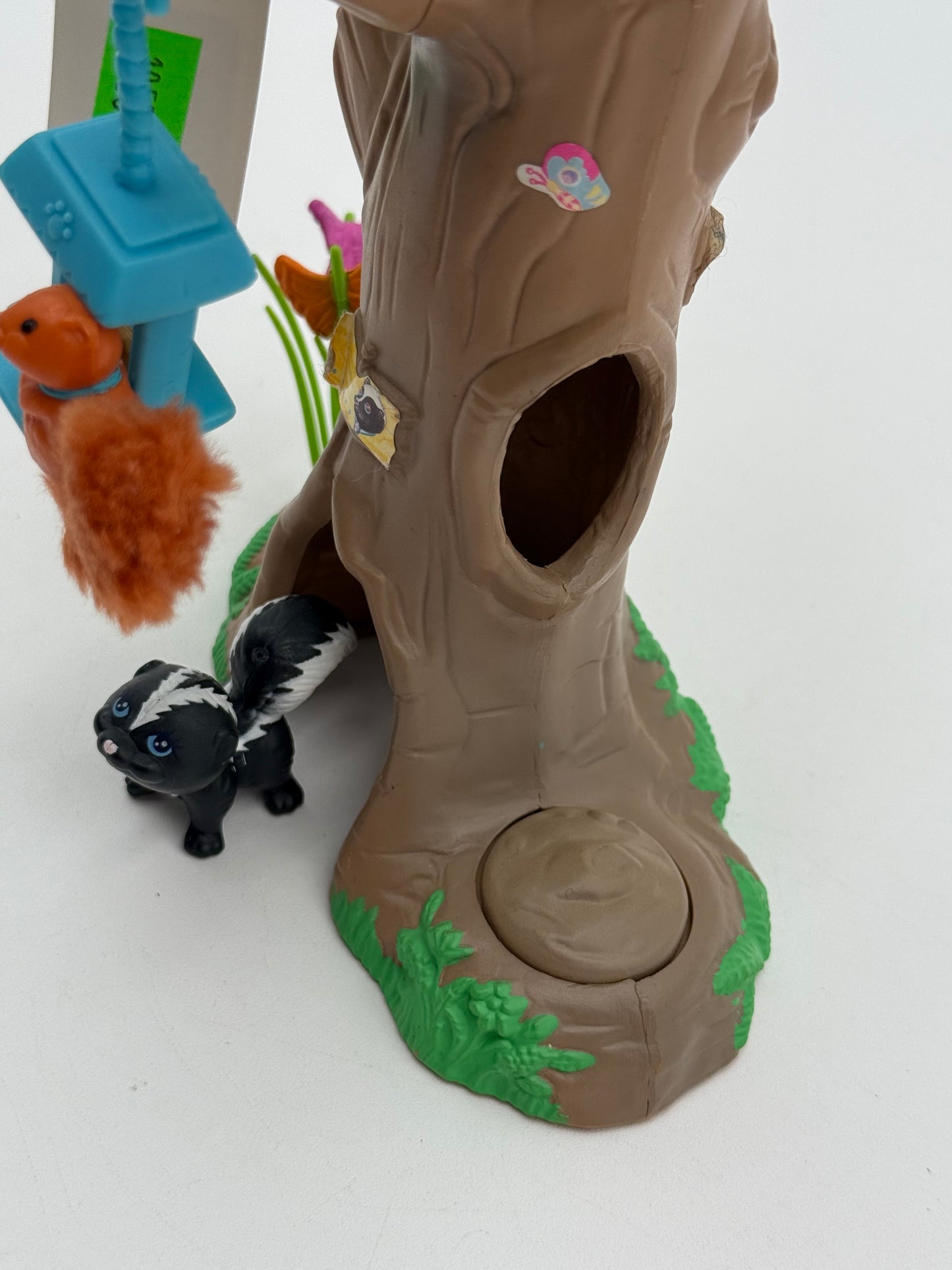 Littlest Pet Shop - Playset - Chirpy Tree Friends w/ Woodsy Home 1994 #105574