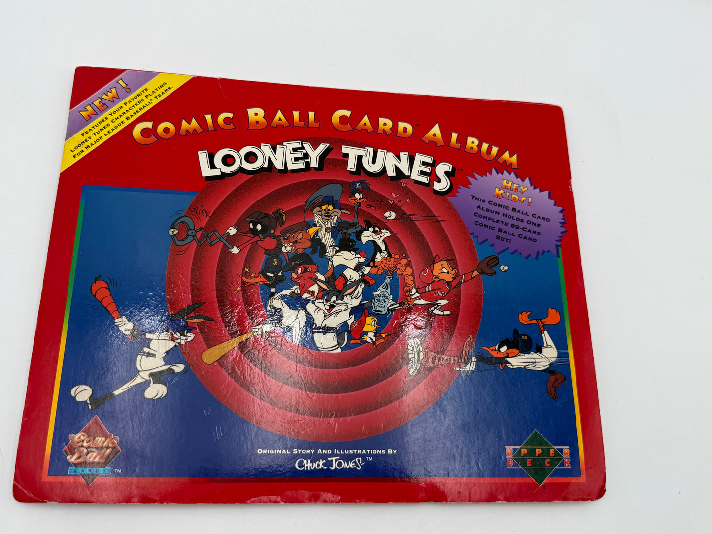 Looney Tunes - Upper Deck - Comic Ball Card Albums - Set of 3 1990 #105567