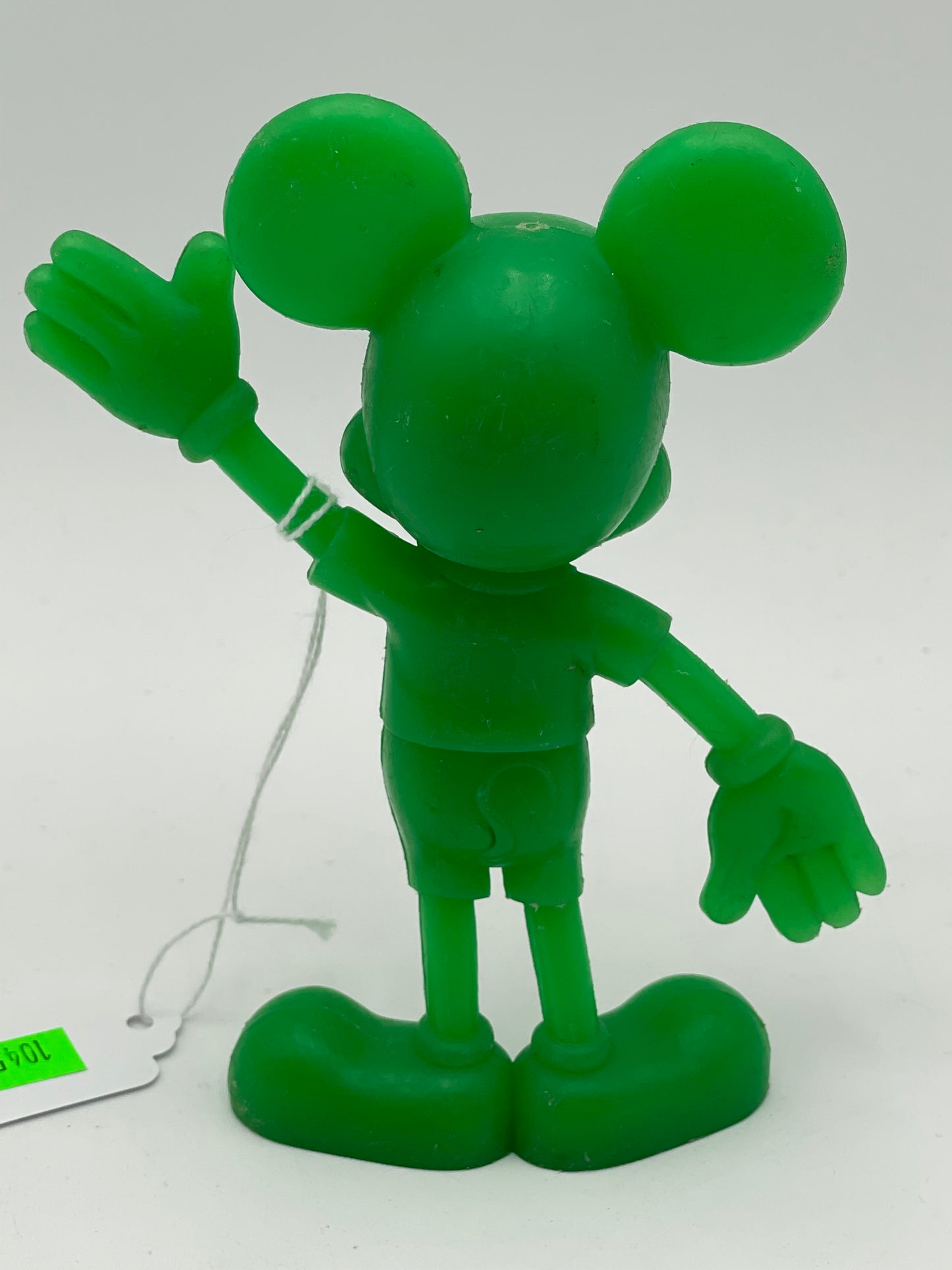 Disney - Louis Marx & Co. - Green Plastic Mickey Mouse 1971 #104558